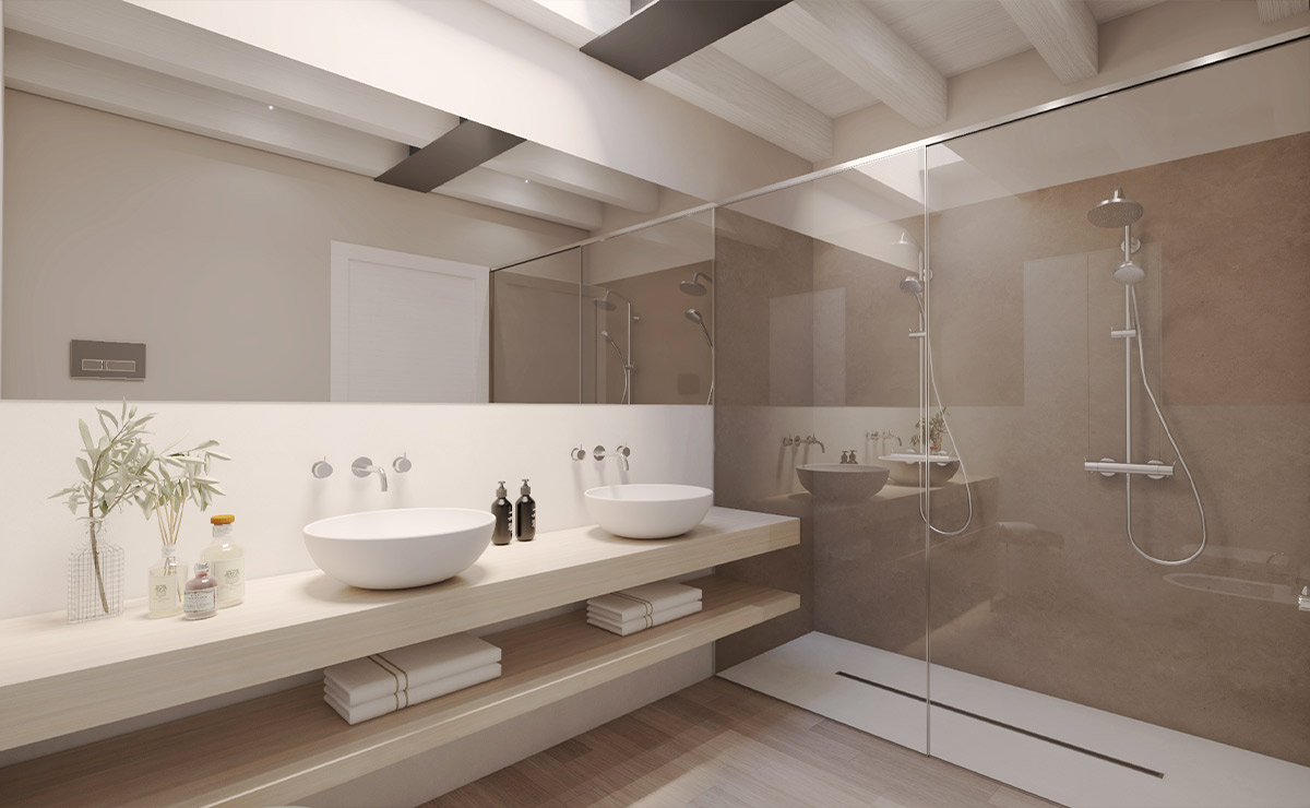 Render 3D bagno