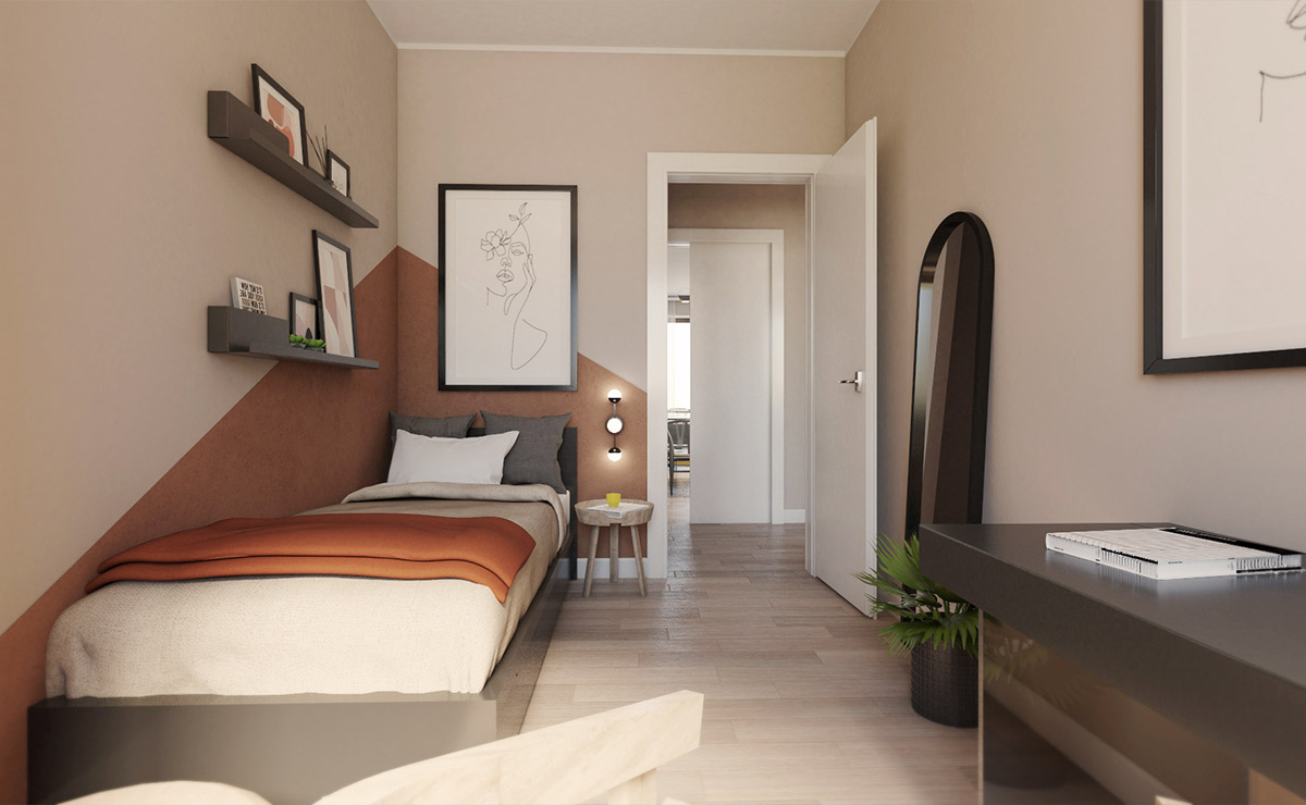Render 3D camera singola