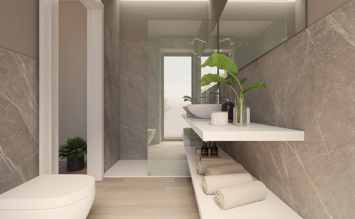 Render 3D bagno