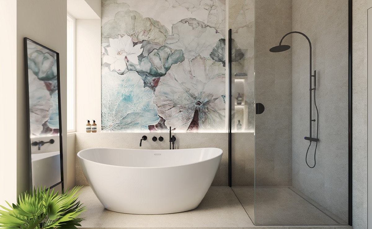Render 3D bagno