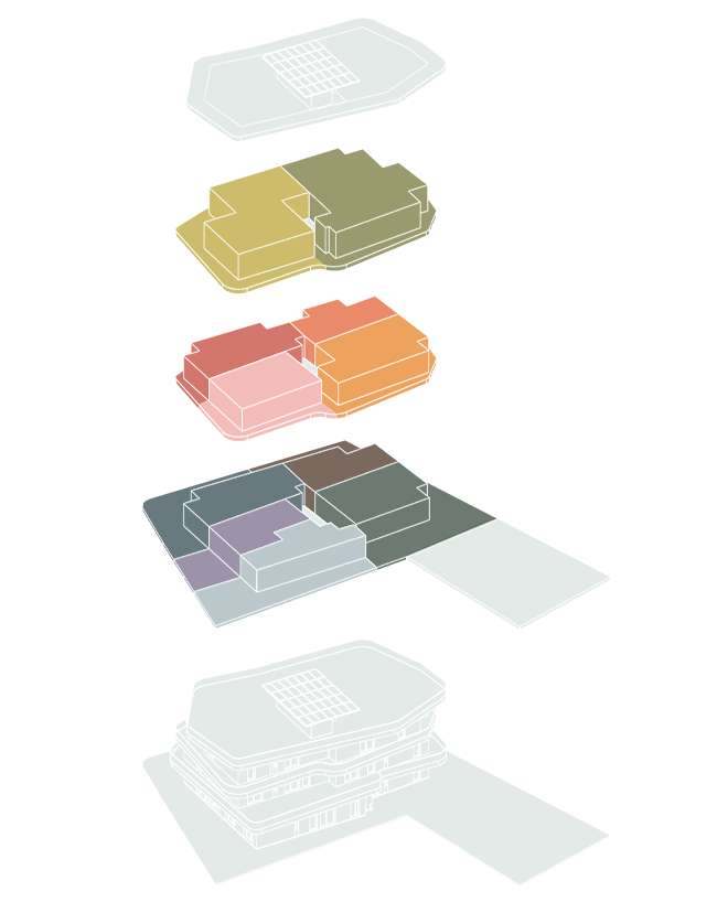 Disegno della pianta del progetto